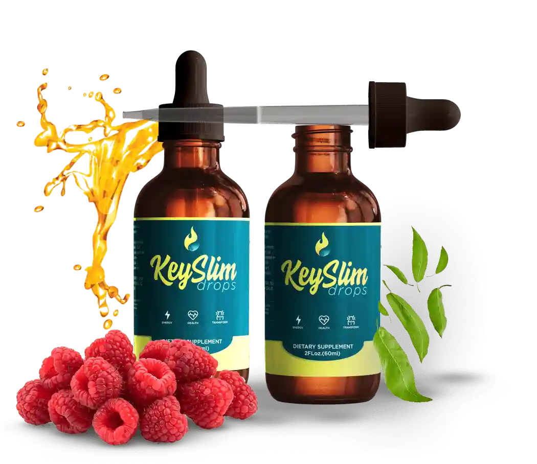 KeySlim Drops liquid weight loss supplement bottle